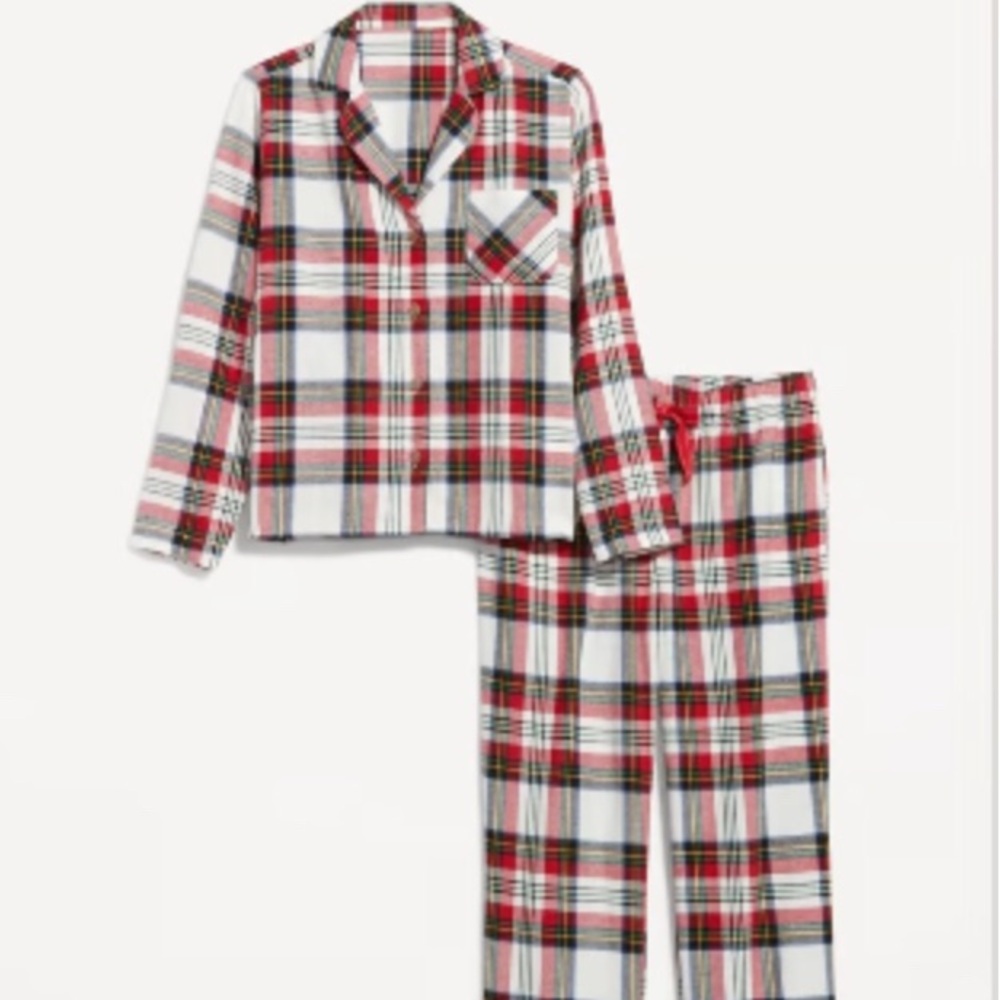 Plaid Pajama Set